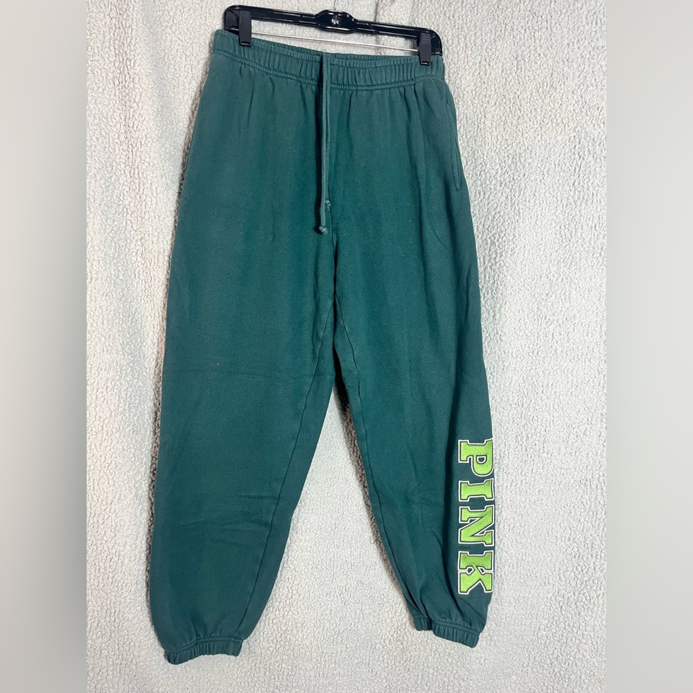PINK Victoria's Secret Jogger Pants - Green size M